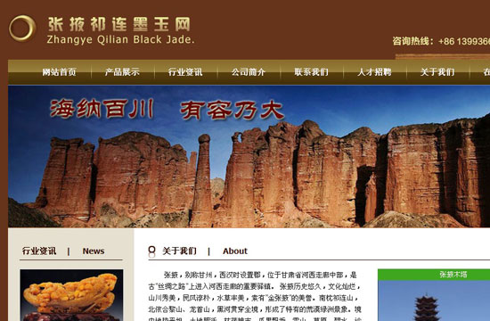 开发案例,张掖祁连墨玉网